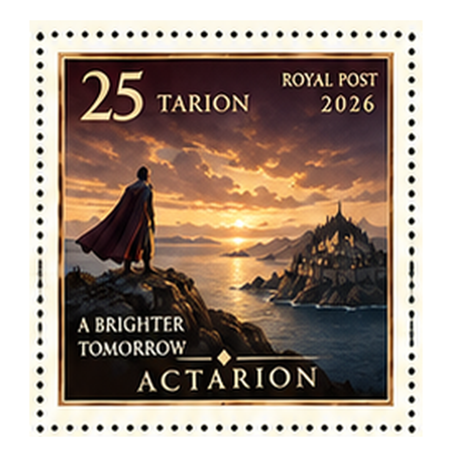 25 TARION — Actarion Royal Post First Issue 2026