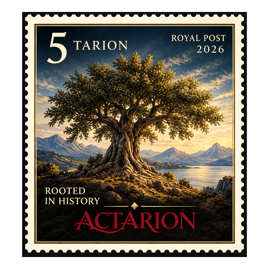 5 TARION — Actarion Royal Post First Issue 2026